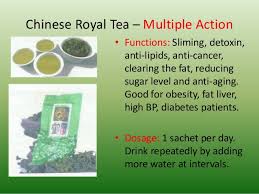 Chinese Royale Tea - Thé anti vieillissement