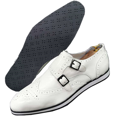 richelieu blanche femme